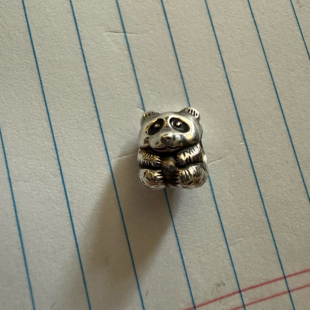 Pandora .925 Silver Panda Charm